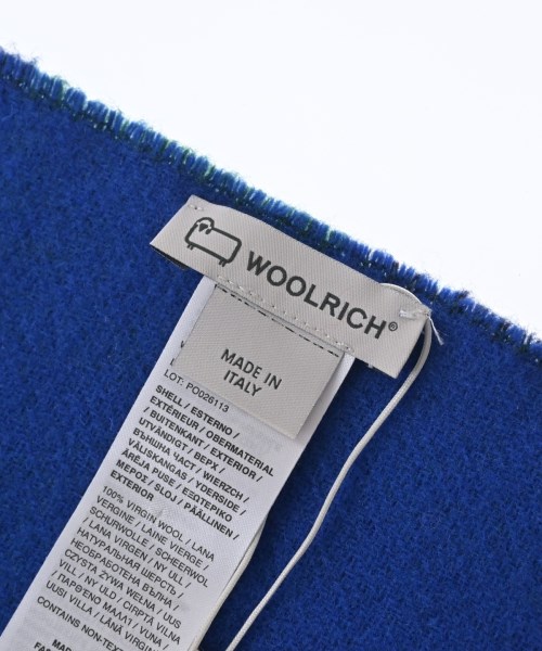 WOOLRICH（ウールリッチ）マフラー 緑 サイズ:- レディース/2200712053013