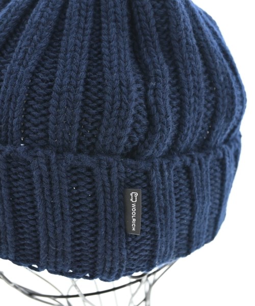 WOOLRICH（ウールリッチ）ニットキャップ・ビーニー 紺 サイズ:- レディース/2200712053020