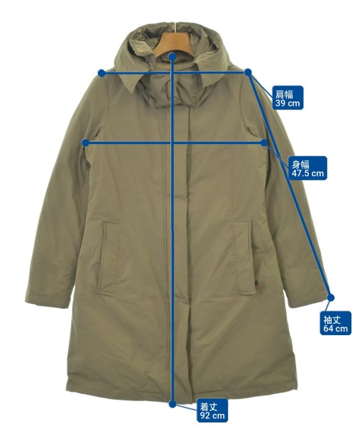 WOOLRICH（ウールリッチ）ダウンコート カーキ サイズ:S レディース/2200709335016