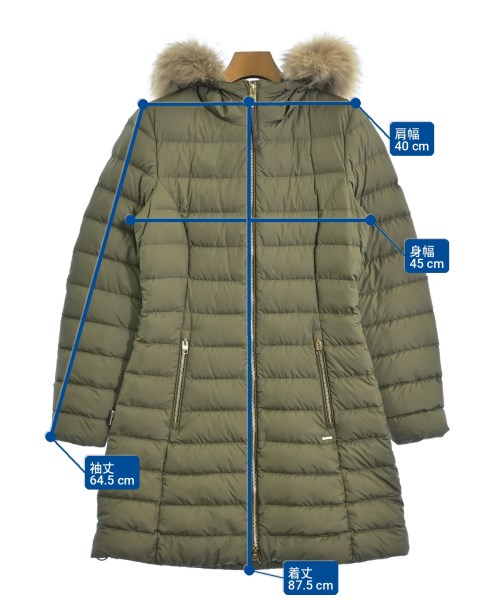 WOOLRICH（ウールリッチ）ダウンコート カーキ サイズ:S レディース/2200718963019