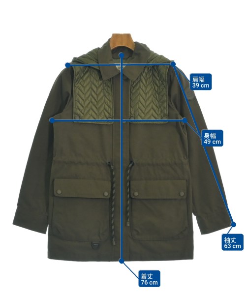 WOOLRICH（ウールリッチ）モッズコート カーキ サイズ:S レディース/2200719214042