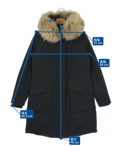 WOOLRICH（ウールリッチ）ダウンコート 黒 サイズ:S レディース/2200645757019