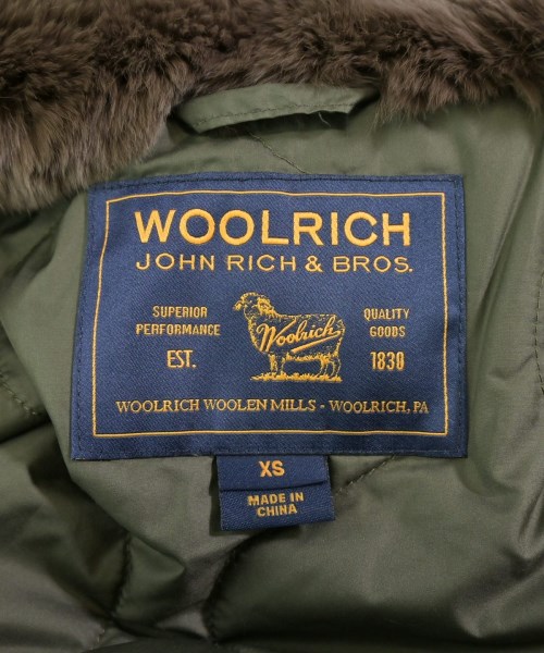 WOOLRICH（ウールリッチ）モッズコート カーキ サイズ:XS レディース/2200645960013