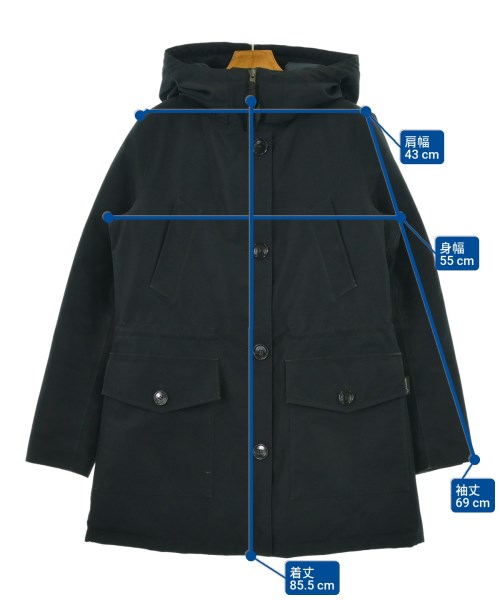 WOOLRICH（ウールリッチ）ダウンコート 紺 サイズ:S レディース/2200636533011