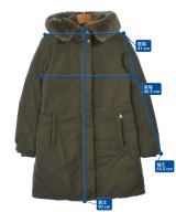WOOLRICH（ウールリッチ）モッズコート カーキ サイズ:S レディース/2200648810018
