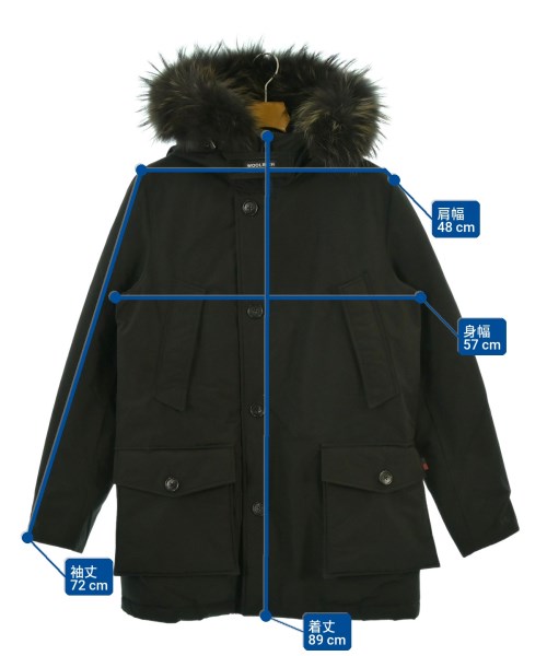 WOOLRICH（ウールリッチ）ダウンジャケット/ダウンベスト 黒 サイズ:S メンズ/2200651563048