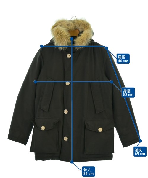 WOOLRICH（ウールリッチ）ダウンジャケット/ダウンベスト 黒 サイズ:S メンズ/2200652325010