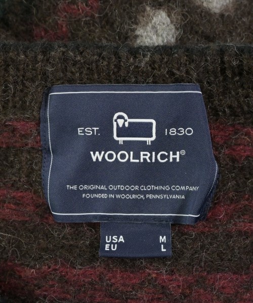 WOOLRICH（ウールリッチ）ニット・セーター 茶 サイズ:L メンズ/2200652522037