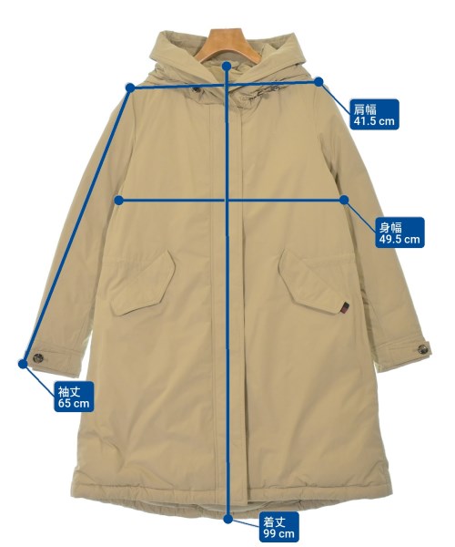 WOOLRICH（ウールリッチ）ダウンコート ベージュ サイズ:S レディース/2200653366012