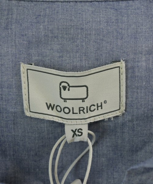 WOOLRICH（ウールリッチ）シャツワンピース 青 サイズ:XS レディース/2200704236066