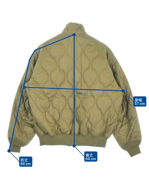 WOOLRICH（ウールリッチ）ダウンジャケット/ダウンベスト カーキ サイズ:M レディース/2200707679044