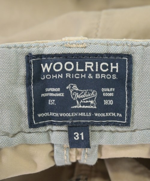 WOOLRICH（ウールリッチ）ショートパンツ ベージュ サイズ:31(M位) メンズ/2200710288066