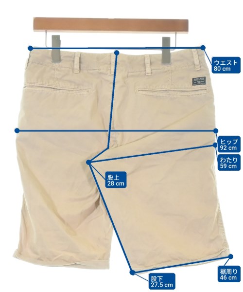 WOOLRICH（ウールリッチ）ショートパンツ ベージュ サイズ:31(M位) メンズ/2200710288066