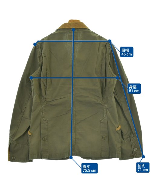 WOOLRICH（ウールリッチ）カジュアルジャケット カーキ サイズ:S メンズ/2200672015021