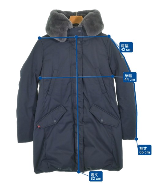 WOOLRICH（ウールリッチ）ダウンコート 紺 サイズ:S レディース/2200729669030