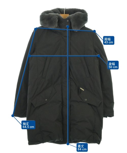 WOOLRICH（ウールリッチ）ダウンコート 黒 サイズ:M レディース/2200737414011