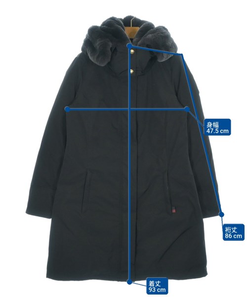 WOOLRICH（ウールリッチ）ダウンコート 黒 サイズ:M レディース/2200721376028