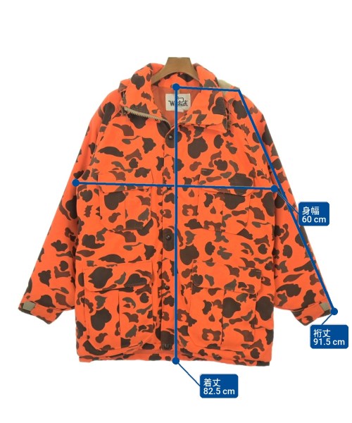 WOOLRICH（ウールリッチ）ダウンコート オレンジ サイズ:-(XXL位) メンズ/2200722062029