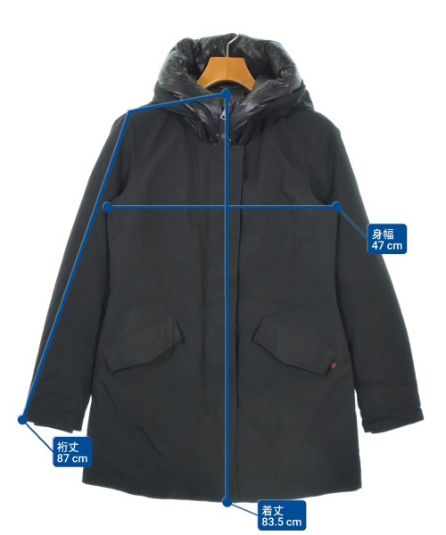 WOOLRICH（ウールリッチ）ダウンコート 黒 サイズ:S レディース/2200680565013