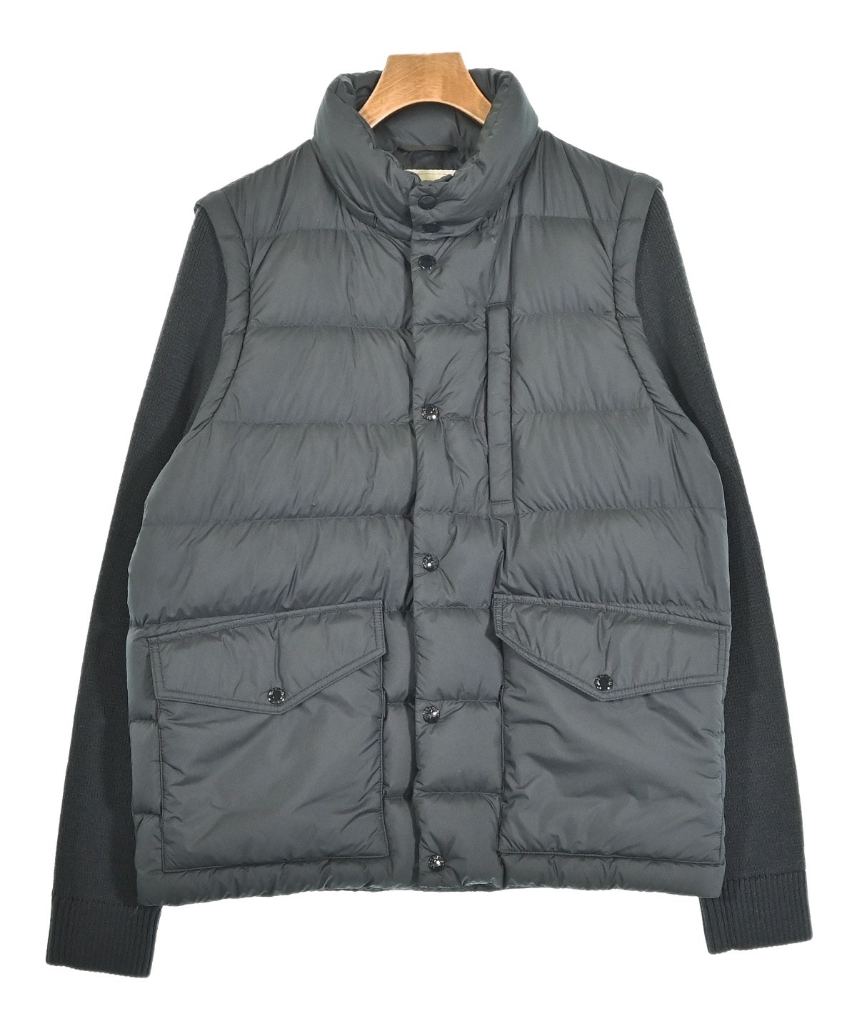 WOOLRICH グレー ダウンベスト XS WOOLRICH（ウールリッチ）ダウンジャケット/ダウンベスト 紺 サイズ:L