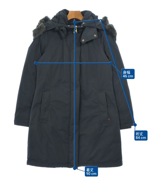 WOOLRICH（ウールリッチ）ダウンコート 紺 サイズ:XS レディース/2200685628034