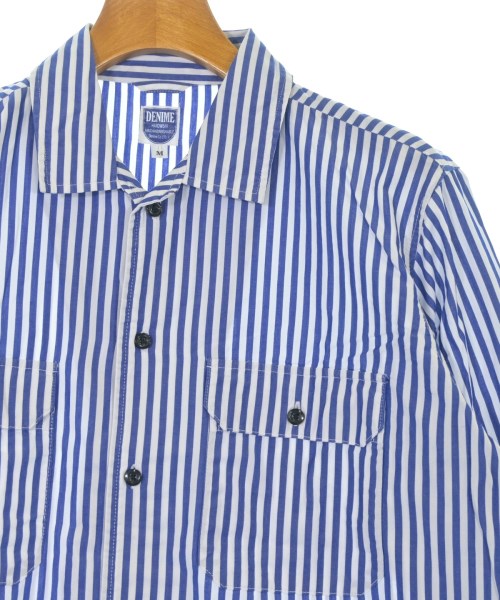 DENIME（ドゥニーム）カジュアルシャツ 青 サイズ:M メンズ/2200640401078