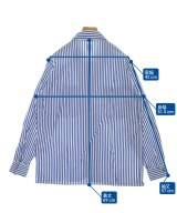 DENIME（ドゥニーム）カジュアルシャツ 青 サイズ:M メンズ/2200640401078