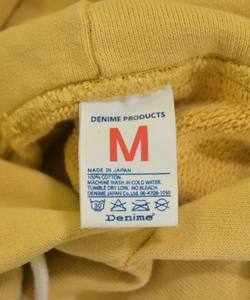 DENIME（ドゥニーム）パーカー 黄 サイズ:M メンズ/2200698606029
