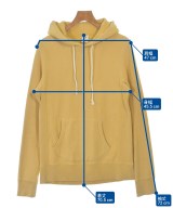 DENIME（ドゥニーム）パーカー 黄 サイズ:M メンズ/2200698606029