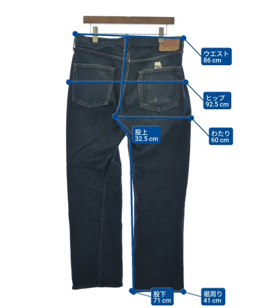DENIME（ドゥニーム）デニムパンツ 紺 サイズ:34(XL位) メンズ/2200651349062