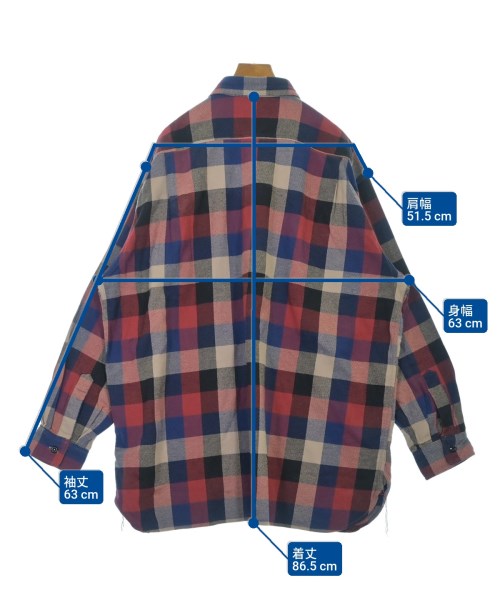 SUGAR CANE（シュガーケーン）カジュアルシャツ 紺 サイズ:XL メンズ/2200640223021