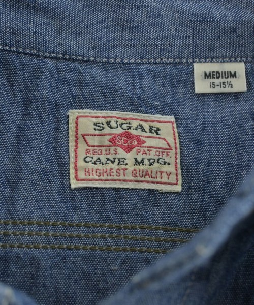 SUGAR CANE（シュガーケーン）カジュアルシャツ 青 サイズ:M メンズ/2200629774155