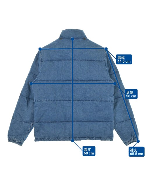 SUGAR CANE（シュガーケーン）ダウンジャケット/ダウンベスト 紺 サイズ:M メンズ/2200639660011