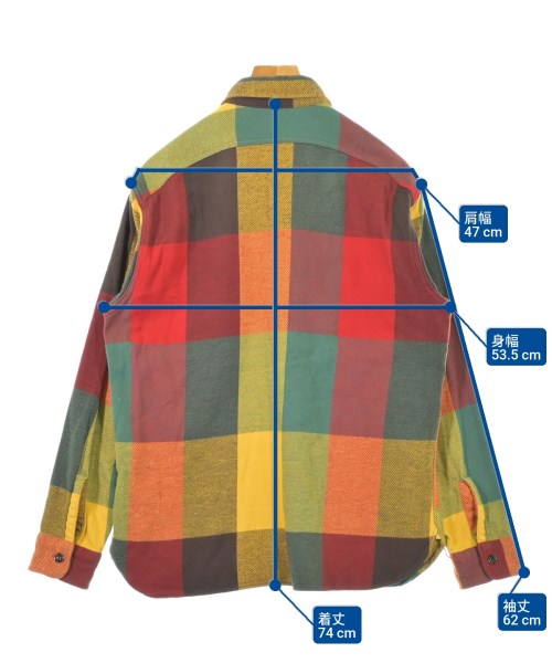 SUGAR CANE（シュガーケーン）カジュアルシャツ 緑 サイズ:M メンズ/2200618205097