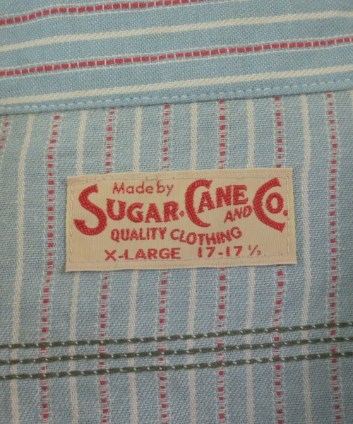 SUGAR CANE（シュガーケーン）カジュアルシャツ 青 サイズ:XL メンズ/2200617875079