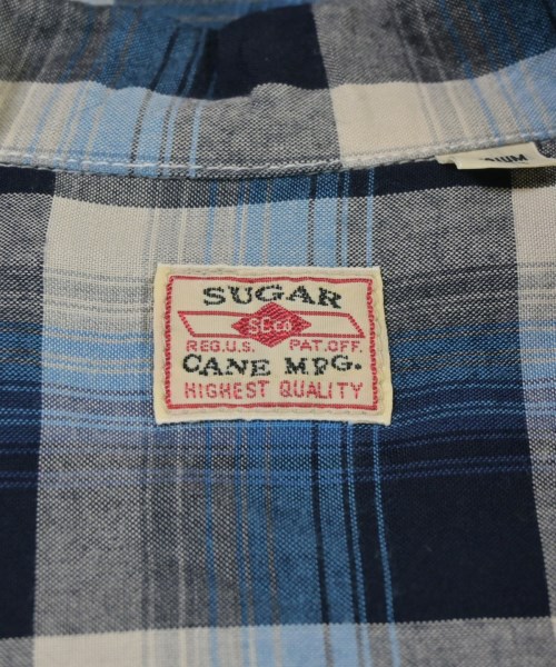 SUGAR CANE（シュガーケーン）カジュアルシャツ 紺 サイズ:M メンズ/2200669245097
