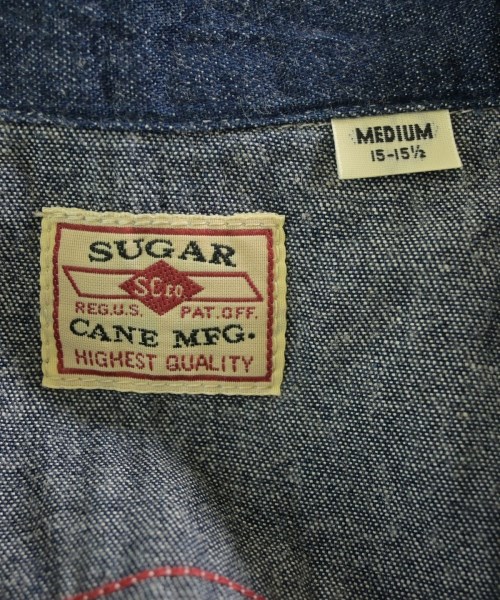 SUGAR CANE（シュガーケーン）カジュアルシャツ 紺 サイズ:M メンズ/2200698600072
