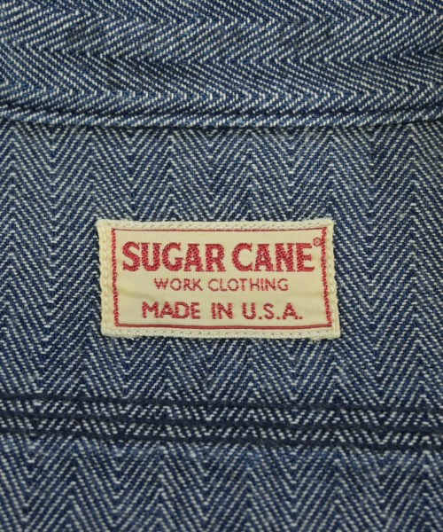 SUGAR CANE（シュガーケーン）カジュアルシャツ 紺 サイズ:L メンズ/2200703673121