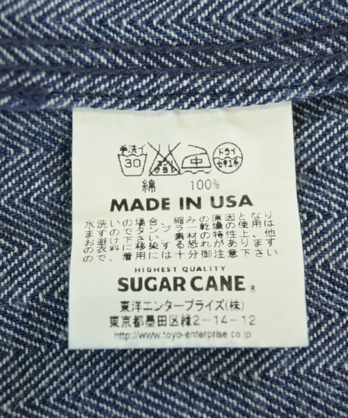 SUGAR CANE（シュガーケーン）カジュアルシャツ 紺 サイズ:L メンズ/2200703673121