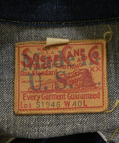 SUGAR CANE（シュガーケーン）デニムジャケット 紺 サイズ:40(M位) メンズ/2200668457019