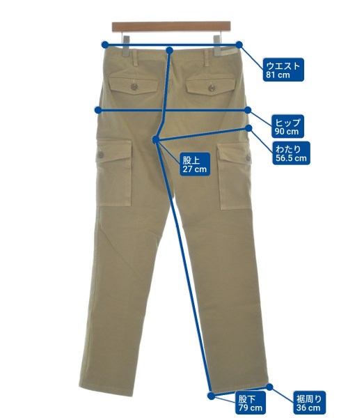 John bull（ジョンブル）カーゴパンツ ベージュ サイズ:L メンズ/2200632280612