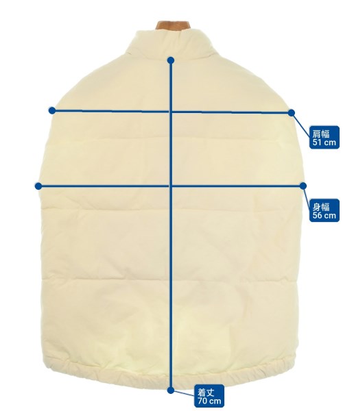 John bull（ジョンブル）ダウンジャケット/ダウンベスト 白 サイズ:S レディース/2200642214256