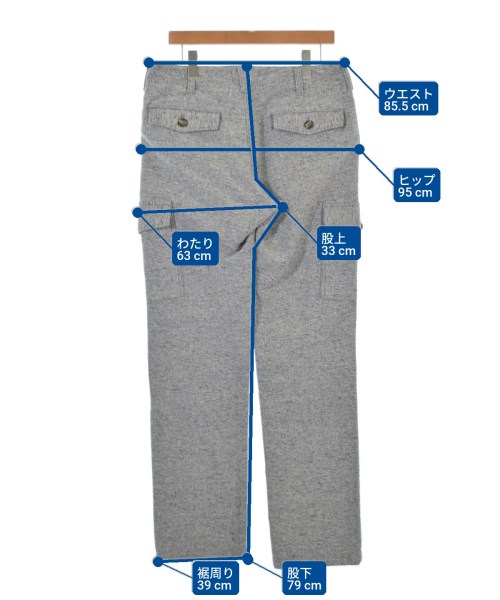 John bull（ジョンブル）カーゴパンツ グレー サイズ:L メンズ/2200624146049