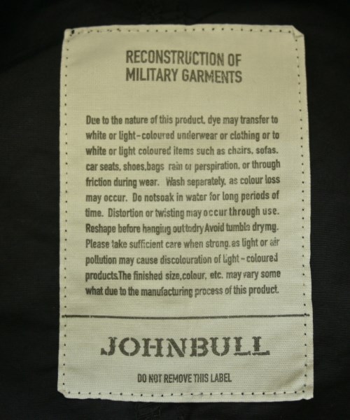 John bull（ジョンブル）モッズコート 黒 サイズ:SS メンズ/2200672775048