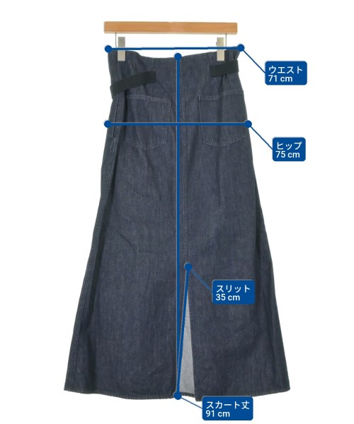 John bull（ジョンブル）ロング・マキシ丈スカート 紺 サイズ:M レディース/2200671617028