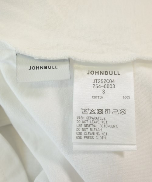 John bull（ジョンブル）Tシャツ・カットソー 白 サイズ:S メンズ/2200674091177