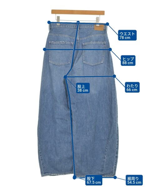 John bull（ジョンブル）デニムパンツ 青 サイズ:L レディース/2200693730095