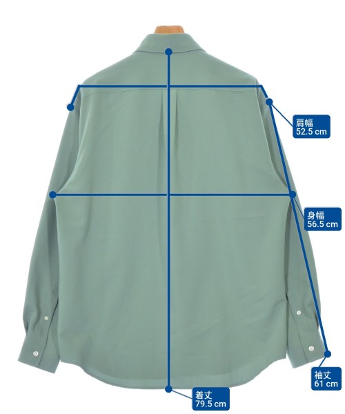 John bull（ジョンブル）カジュアルシャツ 緑 サイズ:M メンズ/2200653357317