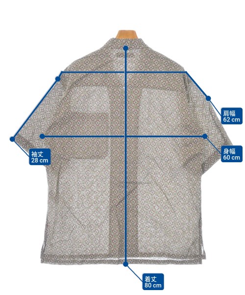 John bull（ジョンブル）カジュアルシャツ 赤 サイズ:F メンズ/2200653357362