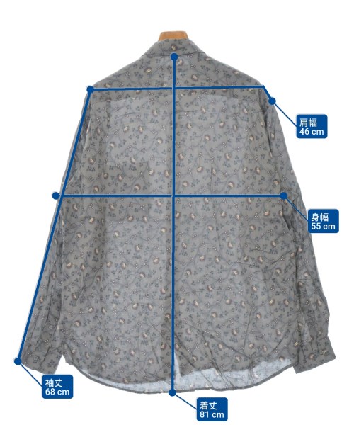 John bull（ジョンブル）カジュアルシャツ グレー サイズ:L メンズ/2200653357386